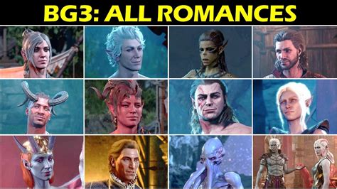 all romance scenes bg3|all romance baldurs gate 3.